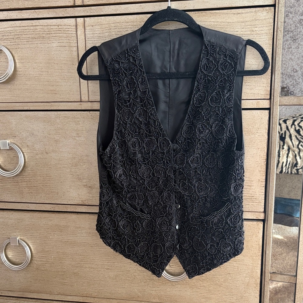 Kenar Studio  beaded Vest, S